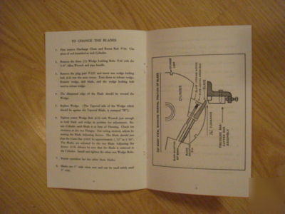 Asplundh brush chipper owners manual - older basic unit