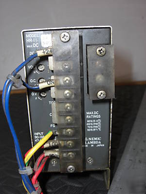 Fanuc system 24 volt power supply hr-11, 90-132V input
