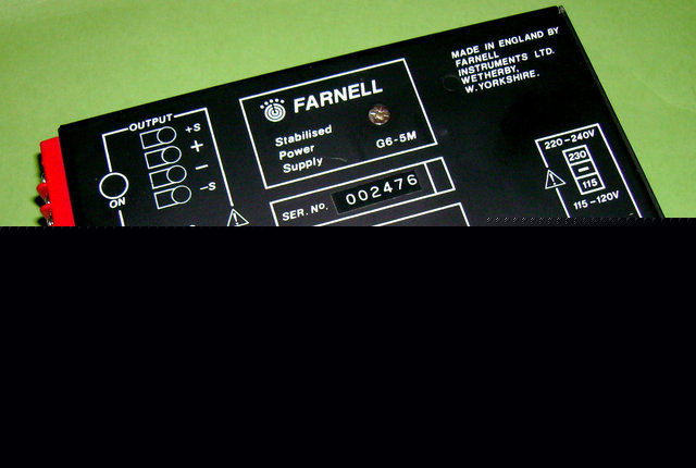 Farnell stabilised switch-mode power supply F2615