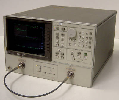 Hewlett packard 8722C network analyzer options 1 & 10