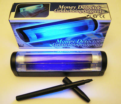 Invisible ink marker spy uv pen money stain detector