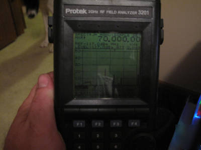 Protek rf-3201 2GHZ rf field analyzer