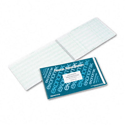 Check register balance/entries/deposits/dist. 40PGS