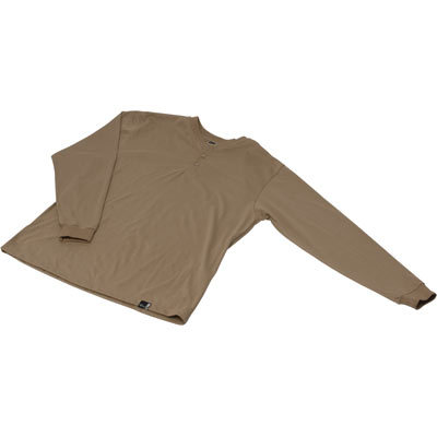 Gravel gear henley shirt tan, x-large, nt-hny-t-(xl)