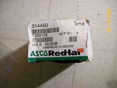 New asco red hat 2 way solenoid valve 314450 T289108 