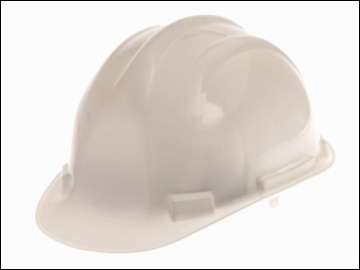 Scan deluxe safety helmet white HP05