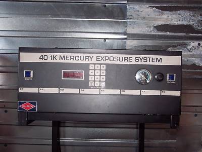 Used nu arc 40-1K 1000 watt mercury exposure system
