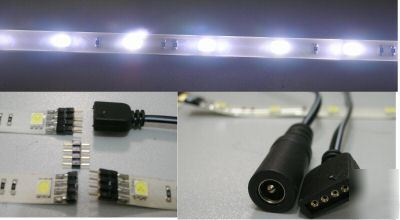 White step/swimming pool strip led light 30 waterproof 