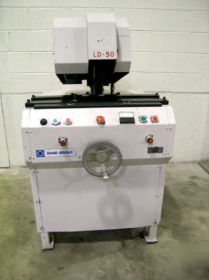 Rand-bright ld-50 thru-feed polishing & buffing machine