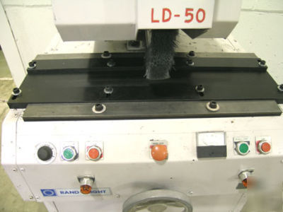 Rand-bright ld-50 thru-feed polishing & buffing machine