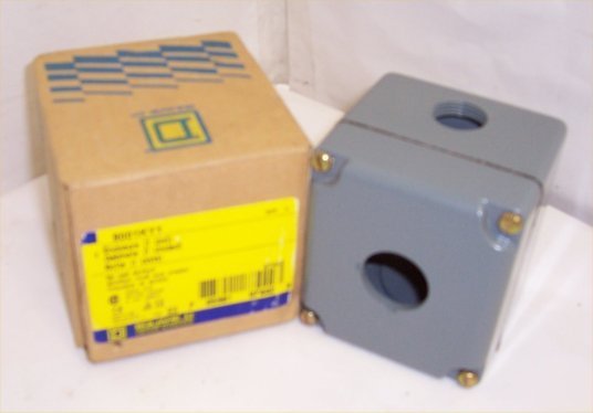 Square d electrical control station enclosure box