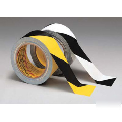 3M 5700 striped vinyl tape 2 x 36 yds blackwhite