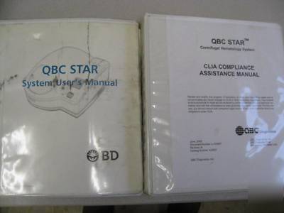 Becton dickinson qbc star centrifugal hematology system