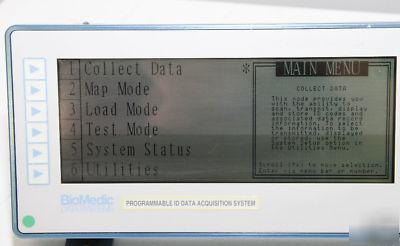 Biomedic data id system das 5001 das 5004 lot 