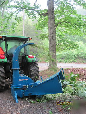 Wallenstein BX62R pto wood chipper hydraulic feed