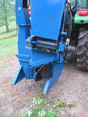 Wallenstein BX62R pto wood chipper hydraulic feed