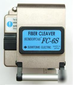 Sumitomo fc-6S fiber optic cleaver