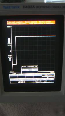 Tektronix 11403A digitizing oscilloscope w/plug ins 