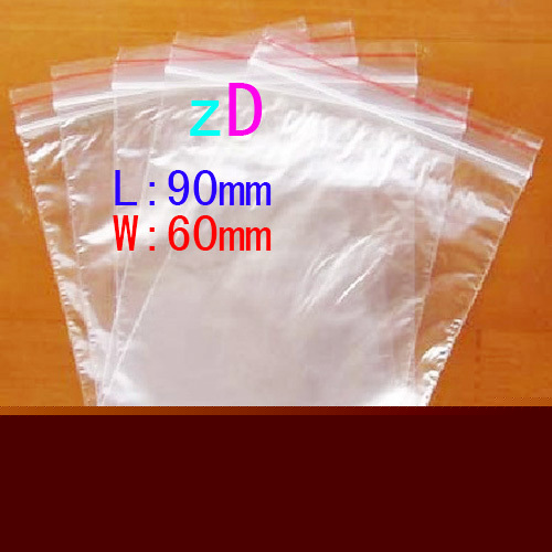 X3201 6X9CM ziplock zipper lock reclose plastic bag 500