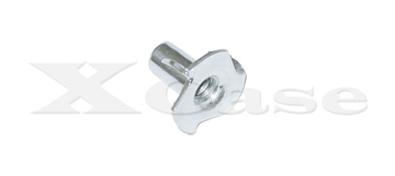 Xcase (100) 1/4-20 steel t-nut t-nuts tee-nuts 9/16 l