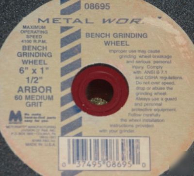 2 bench grinding wheels 6