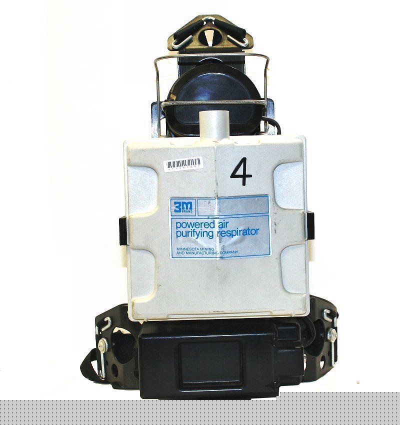 3M 2009AD parp powerd air purified respirator 