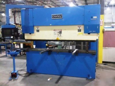 Darley 60 ton hydraulic 8-axis cnc press brake