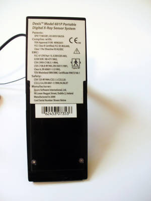 Dexis model 601P (portable) digital xray sensor