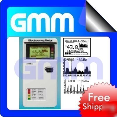 Emf rf radiation power meter 2.4GHZ spectrum analyzer