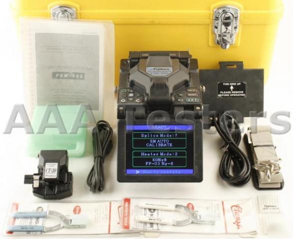 Fujikura fsm-50S fiber fusion splicer FSM50S w/ cleaver