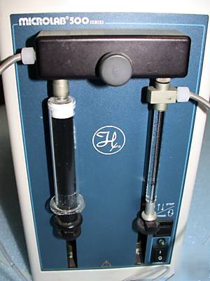 Hamilton microlab 500 ML504A dispenser dual syringe