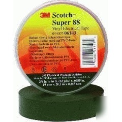 Scotch(r) super 88 premium vinyl electrical tape, 3/4 i