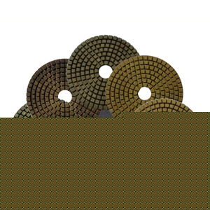 Supreme dry resin polishing pad set -- 4