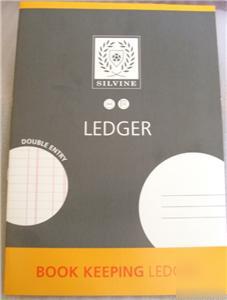 Book keeping ledger by silvine - A4 32 page