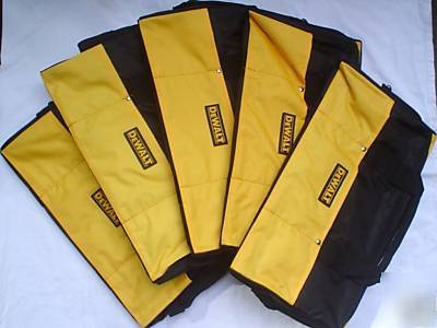 5 dewalt 18â€ bag/case for drill,saw,battery 18V 18 volt