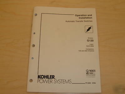 Kohler G120 ats pcb assy a-353529