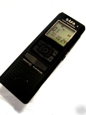 MP3 stereo digital voice recorder 4GB & sd card slot