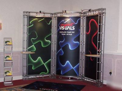 Trade show booth truss style 