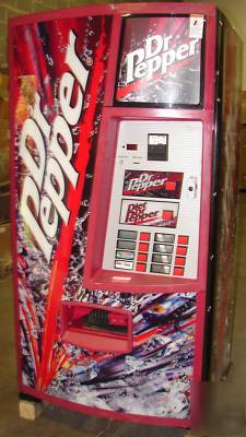 2003 bottle can dixie narco 501E soda machine 30-day w.