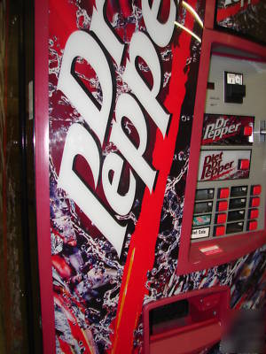 2003 bottle can dixie narco 501E soda machine 30-day w.