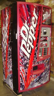 2003 bottle can dixie narco 501E soda machine 30-day w.