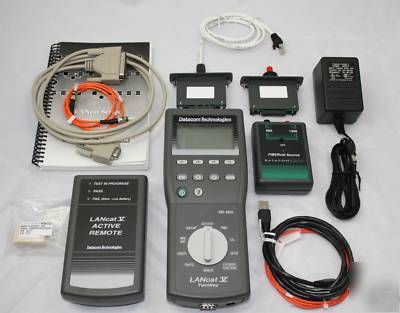 Datacom lancat & fibercat cable tester *read details *