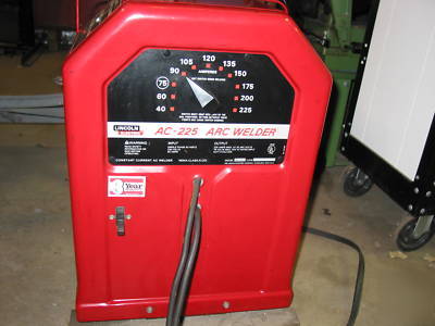 Lincoln ac-225 arc welder, lightly used 