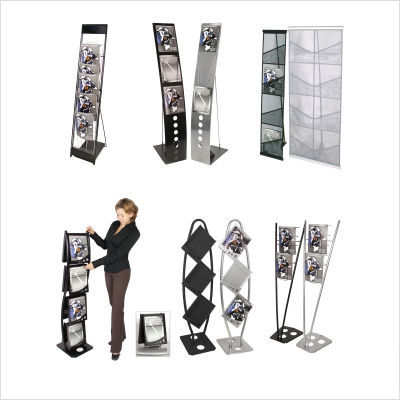 Orbus inc. 10-up flat literature rack