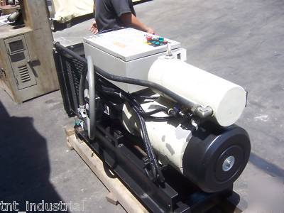 2000 mattei 25HP screw air compressor model erc 1018L