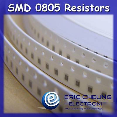 500PCS smd 0805 resistor 130 ohm Â±5% reel