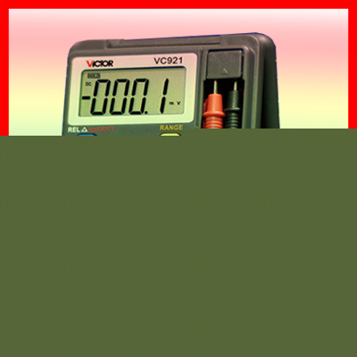 Mini VC921 3 3/4 pocket lcd digital multimeter small