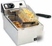 New anvil counter top fryer 10LB twin basket 110V