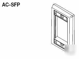 New lot of 10 wiremold single-gang faceplates (ac-spf)