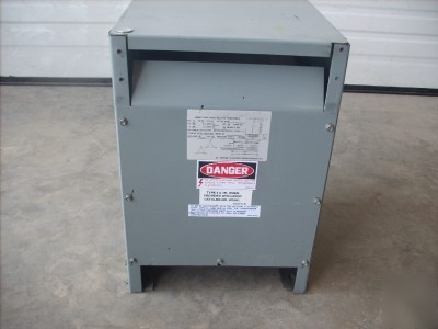 Square d sorgel 3-phase 15.0 kva transformer cat#15T6H